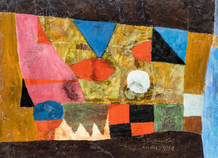 Hantaï, Klee, and other Abstractions